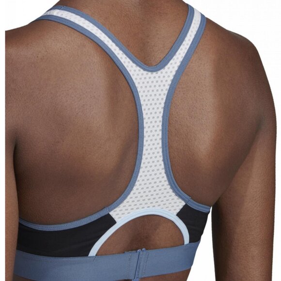 Adidas Don't Rest Medium Support Sports Bra | Black, White | DY5038 | 36DD - Picture 5 of 8